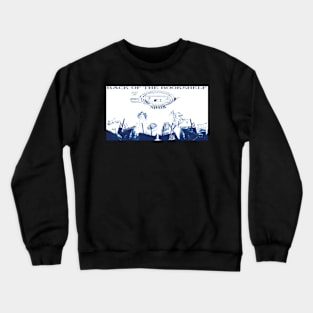 BACK OF THE BOOKSHELF Podcast Season 2 Collage T-Shirt Crewneck Sweatshirt